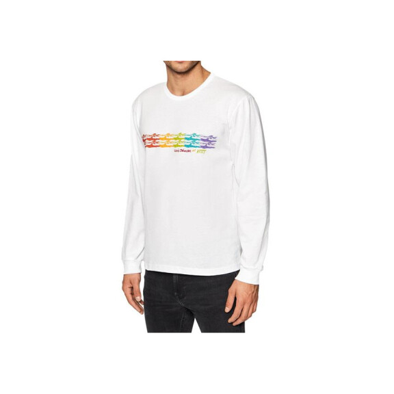 Bluza męska Vans MN VANS X CHRIS JOHA VN0A5EB80VW1 Biała - Rozmiar M