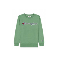 Bluza dziecięca Champion CREWNECK SWEATSHIRT 305951GS098 Zielona - Rozmiar 150-155