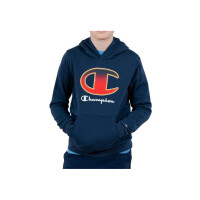 Bluza dziecięca Champion HOODED SWEATSHIRT 305975BS503 Niebieska - Rozmiar 150-155
