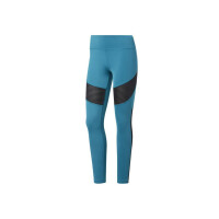 Spodnie damskie Reebok WOR MESH TIGHT FJ2763 Niebieskie - Rozmiar L