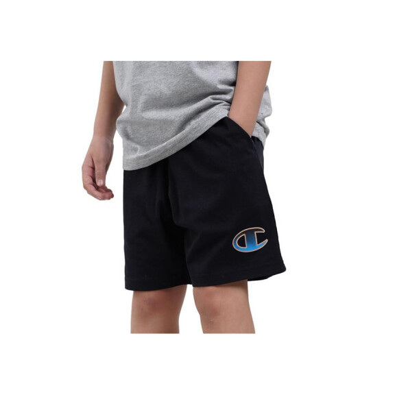 Szorty dziecięce Champion SHORTS 305984KK001 Czarne - Rozmiar 162-167