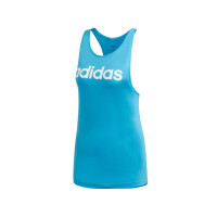 Koszulka damska adidas Performance W E LIN LOOS TK DU0627 Niebieska - Rozmiar S