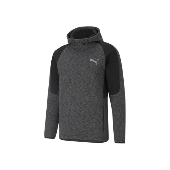 Bluza męska Puma EVOSTRIPE HOODIE 58580901 Szara - Rozmiar S