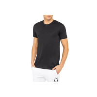Koszulka męska Armani Exchange T-SHIRT 8NZT74-ZJA5Z-1200 Czarna - Rozmiar M