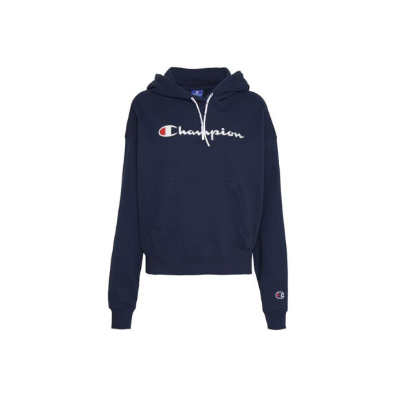 Bluza damska Champion HOODED SWEATSHIRT 112638BS538 Niebieska - Rozmiar S
