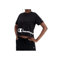 Koszulka damska Champion CREWNECK T-SHIRT 114431KK001 Czarna - Rozmiar S