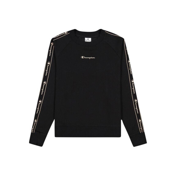 Bluza damska Champion CREWNECK SWEATSHIRT 114717KK001 Czarna - Rozmiar XS