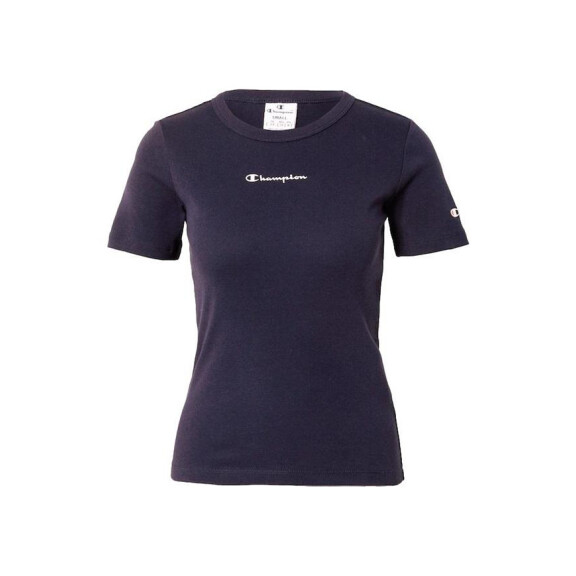 Koszulka damska Champion CREWNECK T-SHIRT 115430BS501 Niebieska - Rozmiar S