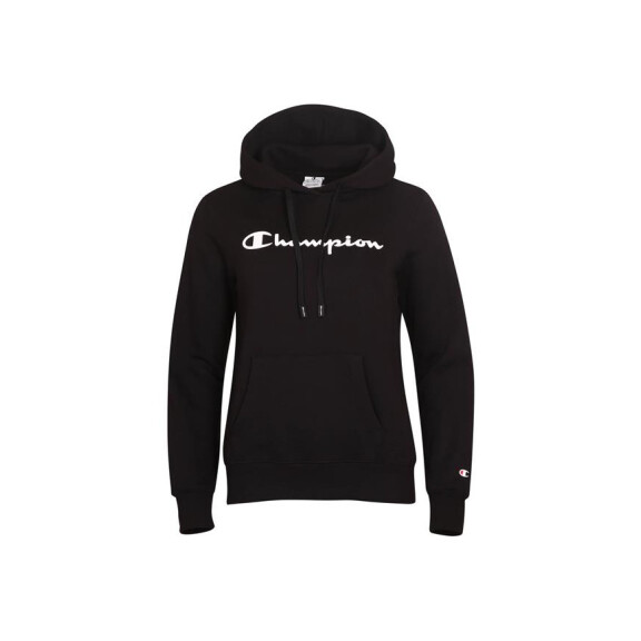 Bluza damska Champion HOODED SWEATSHIRT 115687KK001 Czarna - Rozmiar S