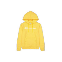 Bluza damska Champion HOODED SWEATSHIRT 115687YS121 Żółta - Rozmiar M