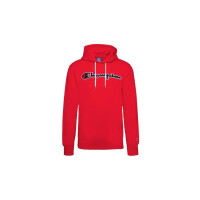 Bluza męska Champion HOODED SWEATSHIRT 214183RS041 Czerwona - Rozmiar S