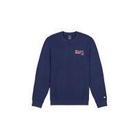 Bluza męska Champion CREWNECK SWEATSHIRT 215708BS508 Niebieska - Rozmiar S
