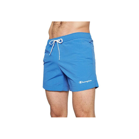 Szorty męskie Champion BEACHSHORT 216069BS007 Niebieskie - Rozmiar S