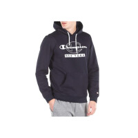 Bluza męska Champion HOODED SWEATSHIRT 216603BS501 Niebieska - Rozmiar S