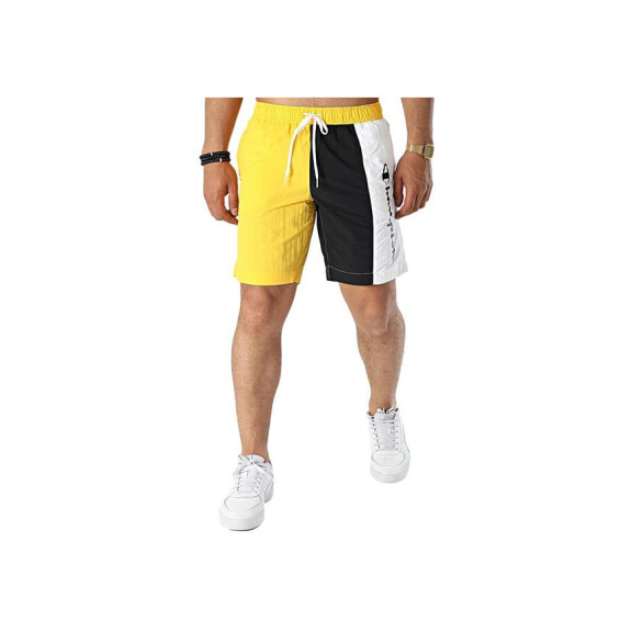 Szorty męskie Champion BEACHSHORT 217488YS011 Żółte - Rozmiar L