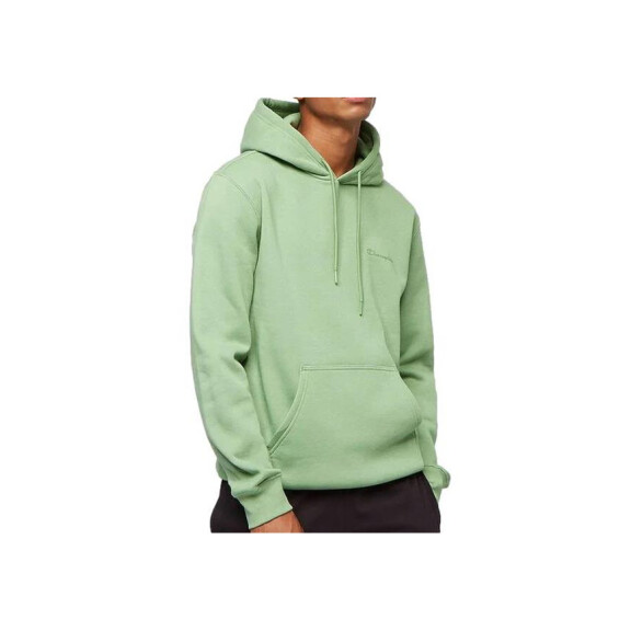 Bluza męska Champion HOODED SWEATSHIRT 218287GS088 Zielona - Rozmiar S