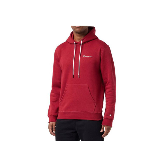 Bluza męska Champion HOODED SWEATSHIRT 218287RS506 Czerwona - Rozmiar S