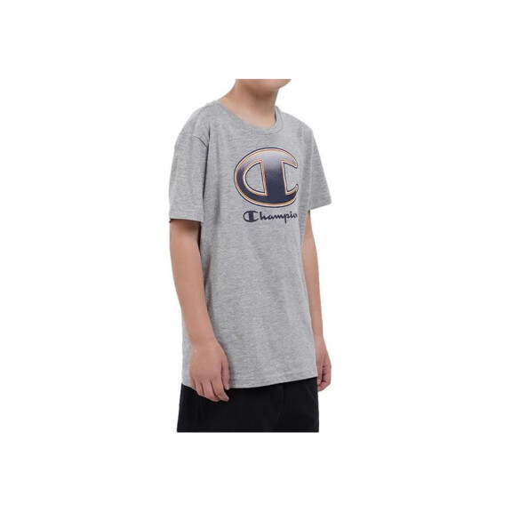 Koszulka dziecięca Champion CREWNECK T-SHIRT 305978EM006 Niebieska - Rozmiar 174-179