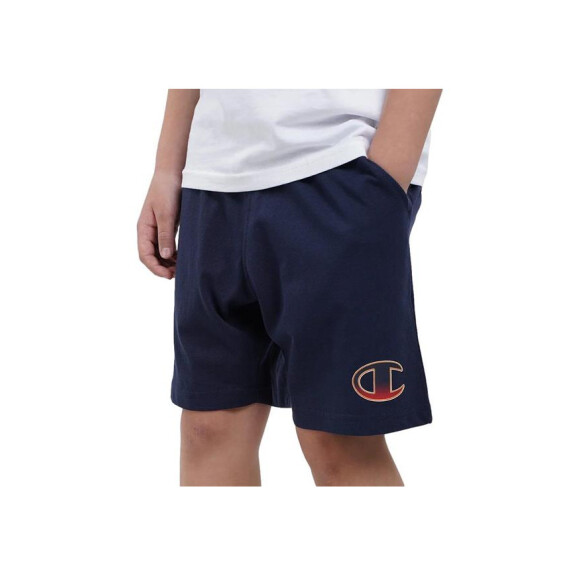 Szorty dziecięce Champion SHORTS 305984BS503 Niebieskie - Rozmiar 162-167