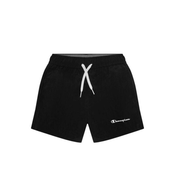 Szorty dziecięce Champion BEACHSHORT 306044KK001 Czarne - Rozmiar 174-179