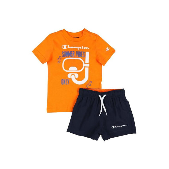 Dres dziecięcy Champion SET 306049OS017 Pomarańczowy - Rozmiar 86