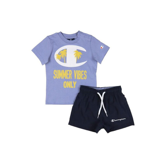 Dres dziecięcy Champion SET 306049VS076 Fioletowy - Rozmiar 86