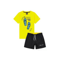 Dres dziecięcy Champion SET 306050YS099 Żółty - Rozmiar 138-142