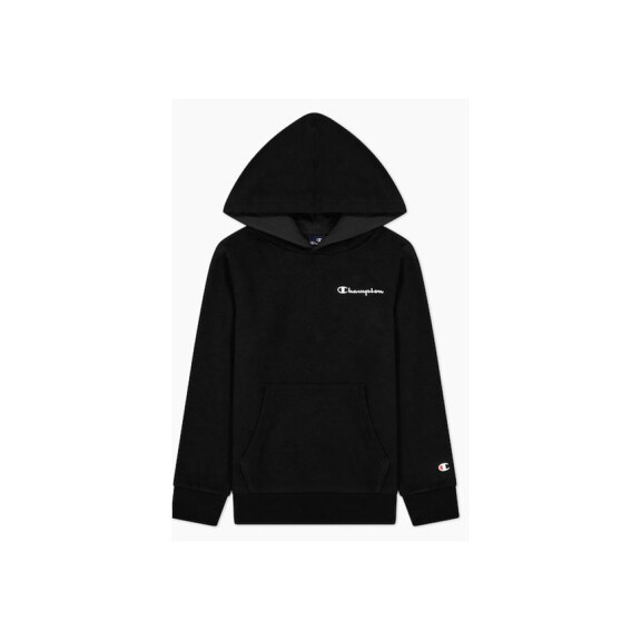 Bluza dziecięca Champion HOODED SWEATSHIRT 306126KK001 Czarna - Rozmiar 138-142