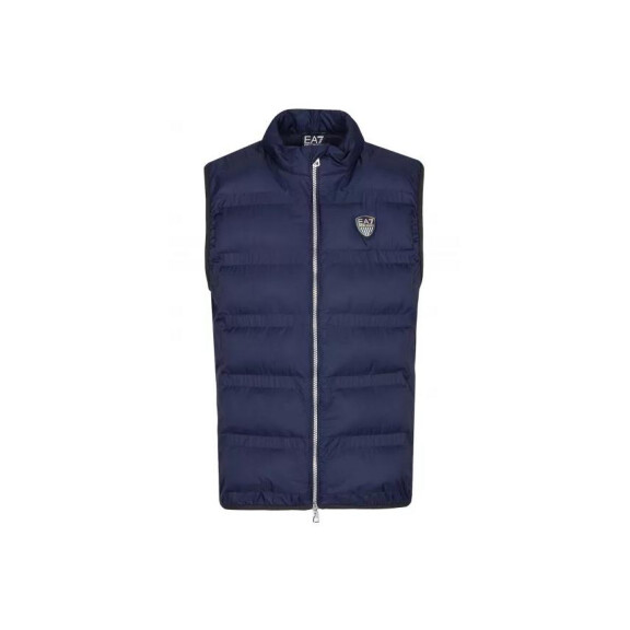 Kamizelka męska EA7 GILET 3LPQ02-PN4UZ-1554 Niebieska - Rozmiar M