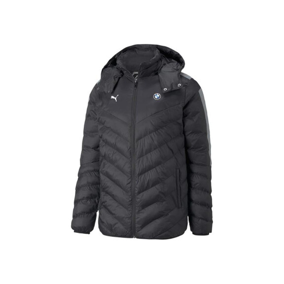 Kurtka męska Puma BMW MMS T7 ECOLITE DOWN 53116801 Czarna - Rozmiar S