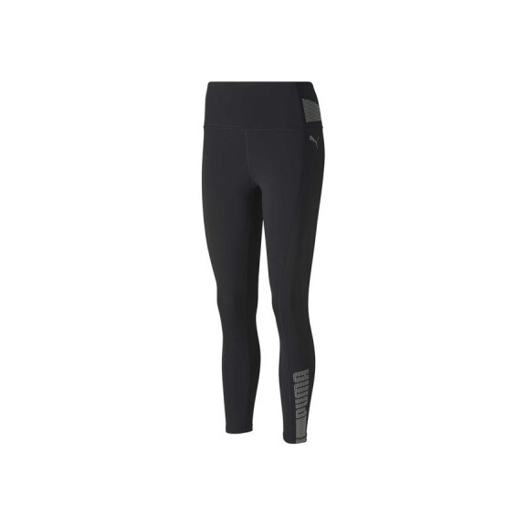 Spodnie damskie Puma EVOSTRIPE HIGH WAIST 58353401 Czarne - Rozmiar S