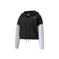Bluza damska Puma MODERN SPORTS HOODIE 58948601 Czarna - Rozmiar L