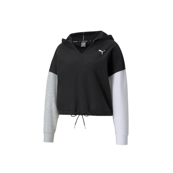 Bluza damska Puma MODERN SPORTS HOODIE 58948601 Czarna - Rozmiar L