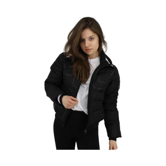 Kurtka damska Fila LAJANA PADDED JKT W 683175002 Czarna - Rozmiar L