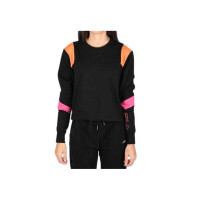Bluza damska Fila PITA CROPPED CREW W 683442A273 Czarna - Rozmiar S