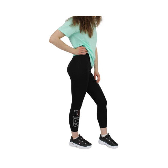 Spodnie damskie Fila FLEXI LEGGING W 687124002 Czarne - Rozmiar XS