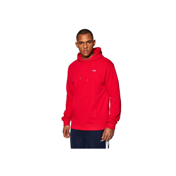 Bluza męska Fila EDISON HOODY M 688163006 Czerwona - Rozmiar M