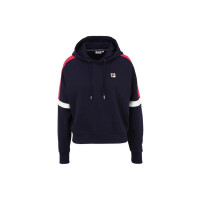 Bluza damska Fila CATE RAGLAN HOODY 688964B420 Niebieska - Rozmiar S