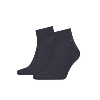 Skarpetki męskie Calvin Klein MEN QUARTER 2P 701218706003 Niebieskie - Rozmiar 39-42