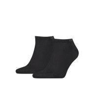 Skarpetki męskie Calvin Klein MEN SNEAKER 2P 701218707001 Czarne - Rozmiar 43-46