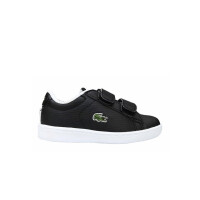 Buty dziecięce Lacoste CARNABY EVO STRAP 120 1 739SUI0005312 Czarne - Rozmiar 21