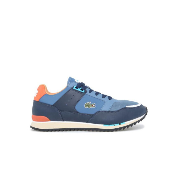 Buty męskie Lacoste PARTNET 742SMA0072BN1 Niebieskie - Rozmiar 40