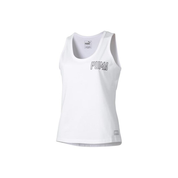 Koszulka damska Puma ATHLETICS TANK 85517902 Biała - Rozmiar XS