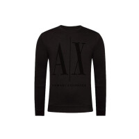 Bluza męska Armani Exchange FELPA 8NZMPD-ZJ1ZZ-1200 Czarna - Rozmiar 2XL