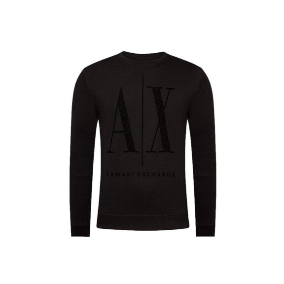 Bluza męska Armani Exchange FELPA 8NZMPD-ZJ1ZZ-1200 Czarna - Rozmiar 2XL