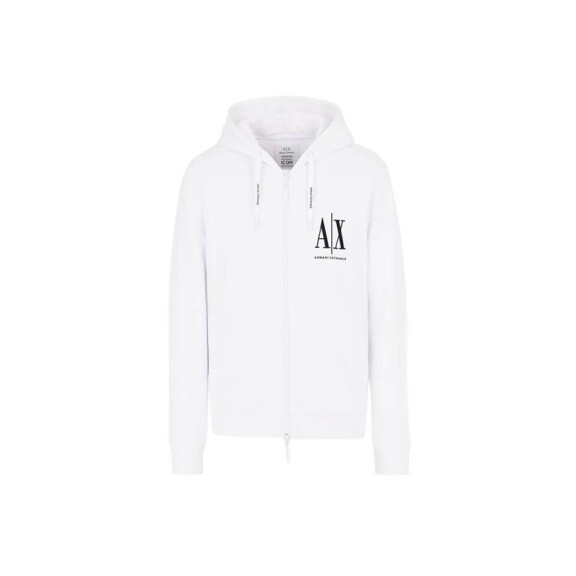 Bluza męska Armani Exchange FELPA 8NZMPP-ZJ1ZZ-1100 Biała - Rozmiar 2XL