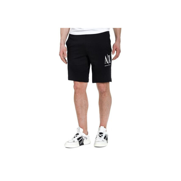 Szorty męskie Armani Exchange BERMUDA 8NZSPA-ZJ1ZZ-1200 Czarne - Rozmiar L
