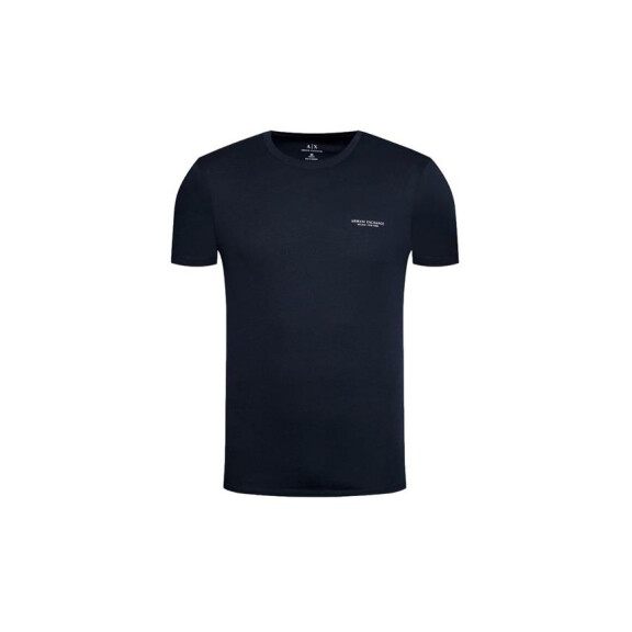 Koszulka męska Armani Exchange T-SHIRT 8NZT91-Z8H4Z-1510 Niebieska - Rozmiar L