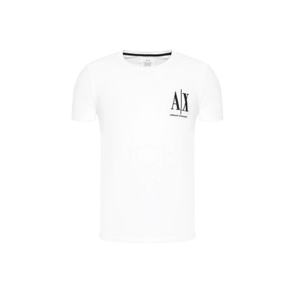 Koszulka męska Armani Exchange T-SHIRT 8NZTPH-ZJH4Z-1100 Biała - Rozmiar S