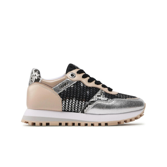 Buty damskie Liu Jo WONDER 01 BF2061TX254 Srebrne - Rozmiar 38